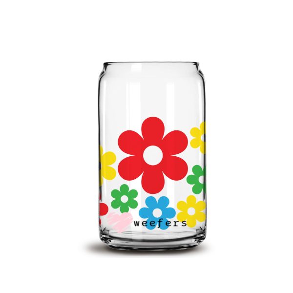 Autism Retro Daisy Libbey Glass Can Wrap UV DTF Sublimation Transfers For Sale - Image 4