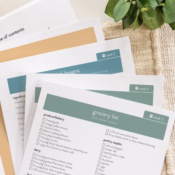 Slow Cooker Menu Plans PDF Download Online Hot Sale - Image 2