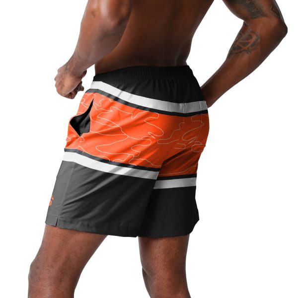San Francisco Giants MLB Mens Big Wordmark Swimming Trunks Discount - Image 3