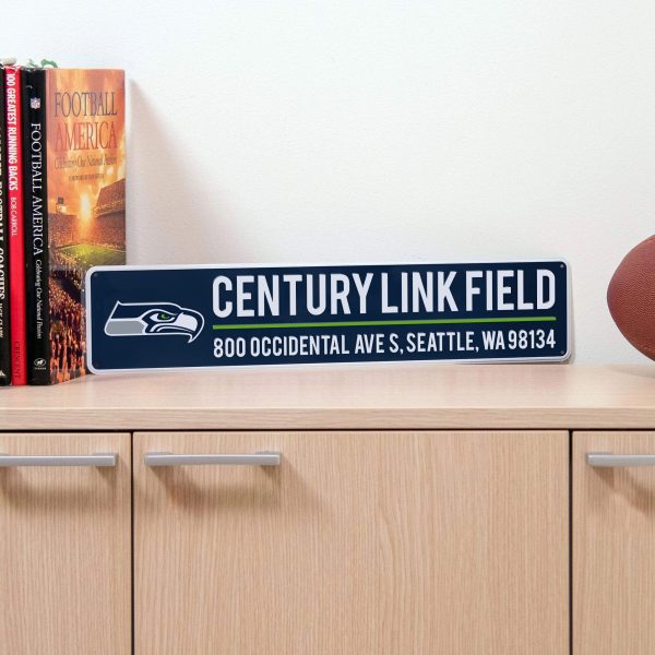 Seattle Seahawks NFL Stadium Street Sign For Sale - Image 2
