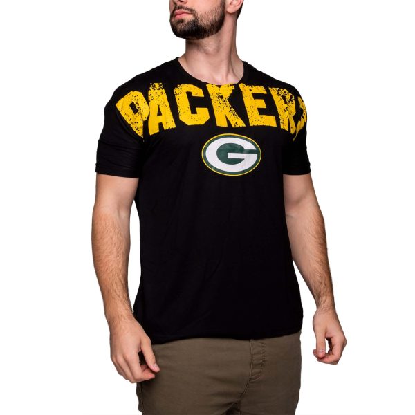 Green Bay Packers NFL Mens Legacy Wordmark T-Shirt For Discount