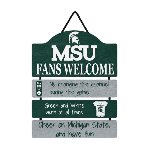 Michigan State Spartans NCAA Mancave Sign Online