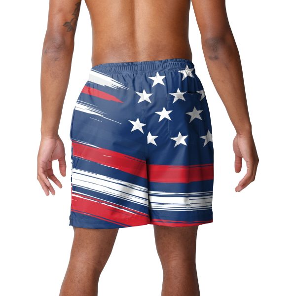 Chicago Cubs MLB Mens Americana Swimming Trunks Cheap - Image 3