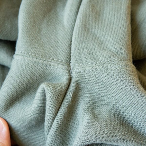 Haw Flakes Embroidered Crop Hoodie   Imperfect (Final Sale) For Cheap - Image 4
